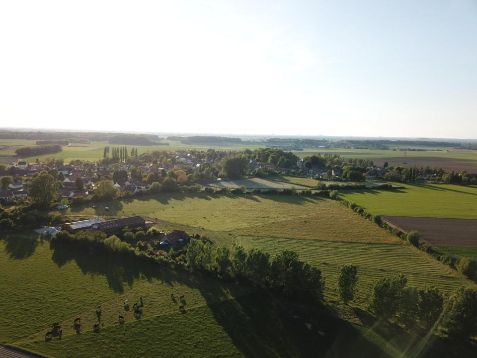 Le Chalet De La Ferme Du Tertre Villers-au-Tertre Rum bild